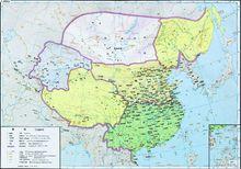 南齊、北魏對峙圖