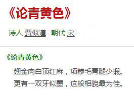 論青黃色 論青黃色