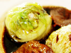 豬肝圓白菜 豬肝圓白菜