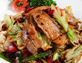 圓白菜回鍋肉 圓白菜回鍋肉