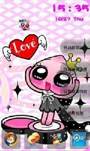 公主桃鎖屏 公主桃鎖屏