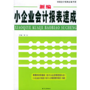 《新編小企業會計報錶速成》