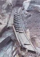 柳孜隋唐大運河碼頭遺址出土唐代獨木舟