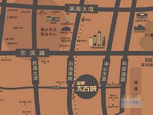 寶能太古城交通圖