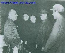 梁必業、蕭華、鍾赤兵等接見劉仁福和王經文