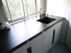 套用佰耐板的實驗室台面