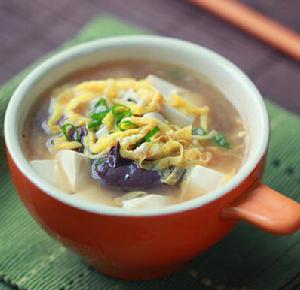 鴨血雞蛋絲滾豆腐