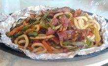 一擔挑鐵板土豆粉