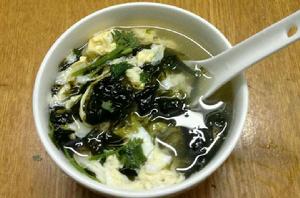 紫菜蝦米蛋花湯 紫菜蝦米蛋花湯