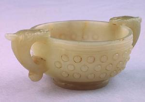 明代玉杯 明代玉杯