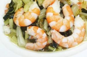 蝦仁炒白菜鹹齏 蝦仁炒白菜鹹齏