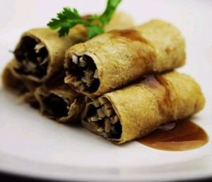 炸三鮮腐皮卷 炸三鮮腐皮卷