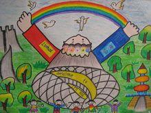 幼稚園兒童繪畫作品