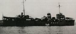 波風號，1947年賠償給中國後改名瀋陽號