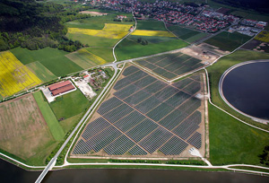 位於德國巴伐利亞州的一家太陽能電廠