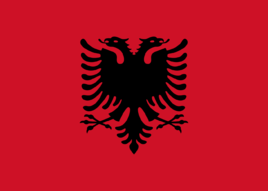 阿爾巴尼亞國旗 阿爾巴尼亞國旗