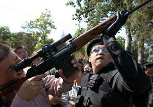 北京特警隊公開活動中的79式