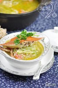 螃蟹蘿蔔湯
