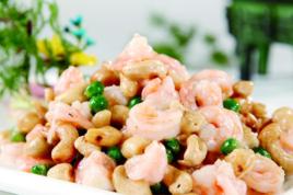 青豆腰果炒蝦仁 青豆腰果炒蝦仁