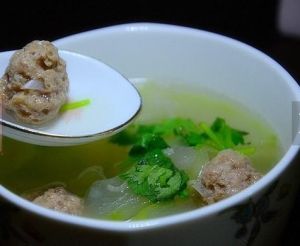 羊肉丸子冬瓜湯 羊肉丸子冬瓜湯
