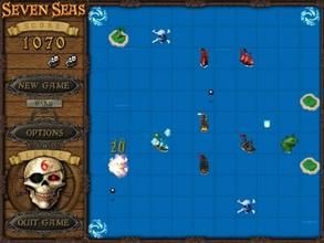 海盜船遊戲畫面