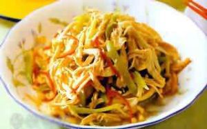 金針菇雞絲 金針菇雞絲