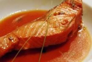 檸檬草柑橘燒三文魚 檸檬草柑橘燒三文魚