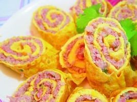 黃金豬肉蛋卷 黃金豬肉蛋卷