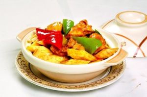 椰汁香芋雞煲 椰汁香芋雞煲