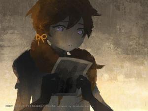 小時候的Yang外出尋母