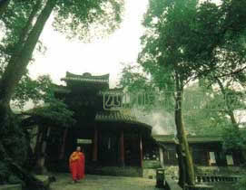 峨眉山洪椿坪 峨眉山洪椿坪