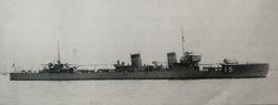 朝凪號，攝於1924年12月29日交接之後