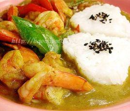 鮮蝦咖喱飯 鮮蝦咖喱飯