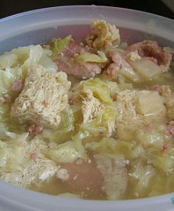 五花肉凍豆腐湯 五花肉凍豆腐湯