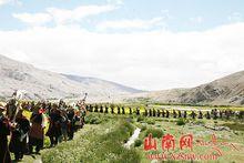 2016年7月1扎日鄉舉行油菜花旅遊文化節