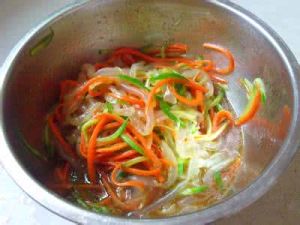 蔥油蜇絲 蔥油蜇絲