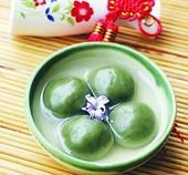 綠茶八寶湯圓 綠茶八寶湯圓