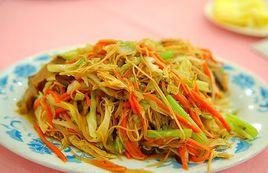 福建炒麵線 福建炒麵線