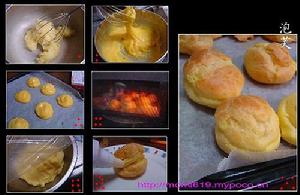 烤制美味泡芙 烤制美味泡芙