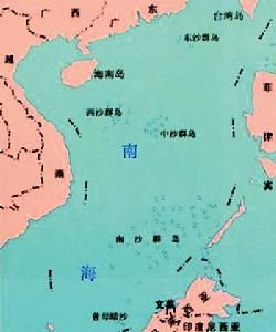 中國藍色國土地圖
