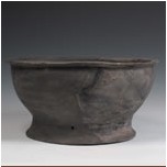 新石器時代良渚文化黑陶簋