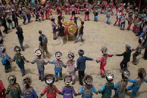 苗族四面鼓 苗族四面鼓