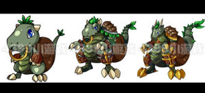 4399鬥龍戰士椒圖龍進化圖鑑