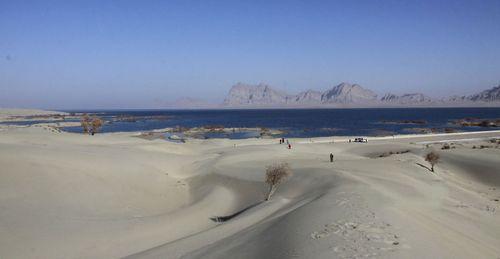 葉爾羌河上的小海子水庫