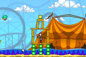 瘋狂炮擊雜技小丑 瘋狂炮擊雜技小丑