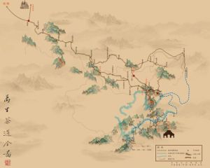 萬里茶道全圖 萬里茶道全圖