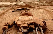 拉稍寺石窟景觀照片