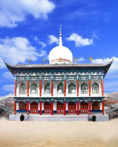 吹麻灘上五莊清真大寺 吹麻灘上五莊清真大寺