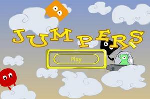 小怪物跳躍雲端 小怪物跳躍雲端