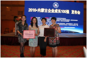 青騰國際榮獲企業100強